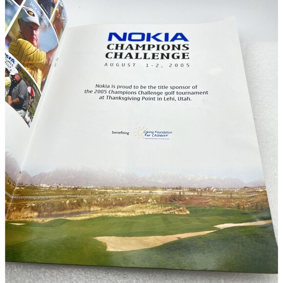 Jack Nicklaus Signed Golf Ball w/ COA & Tournament Program Signature Aug 2005 - Picture 7 of 12